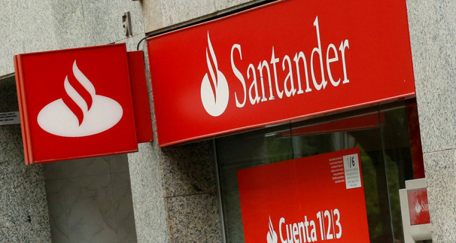 El Santander estudiará rebajar el número de salidas 
del ERE en sus servicios centrales