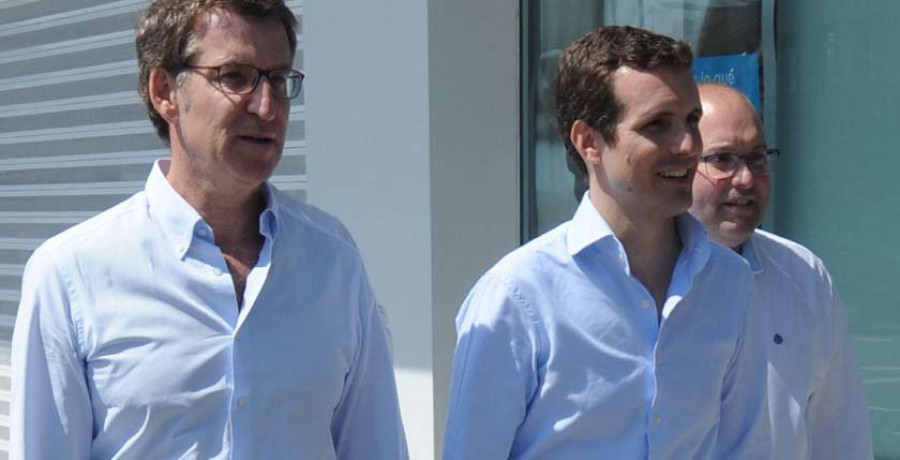 Pablo Casado estará el próximo fin 
de semana en el inicio del curso político en Galicia