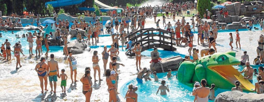 El Aquapark de Cerceda recibió en lo que va de verano 108.000 visitantes