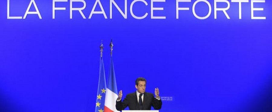 Sarkozy se vende como el líder que evitará que Francia caiga en la situación de España