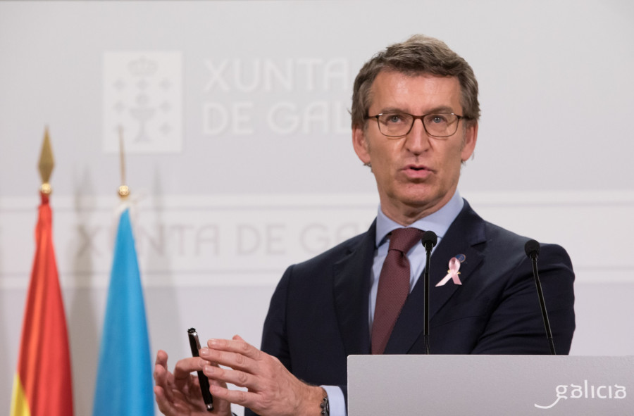 Feijóo anuncia una desescalada "medida y gradual"
