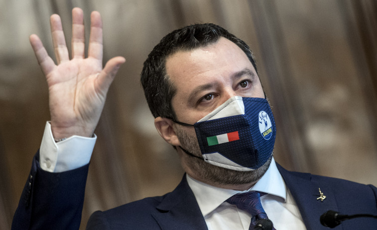 Salvini se muestra dispuesto a apoyar un Gobierno presidido por Mario Draghi