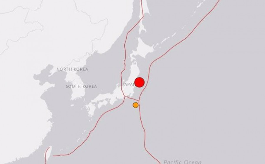 Registrado un terremoto de magnitud 7 cerca de Fukushima