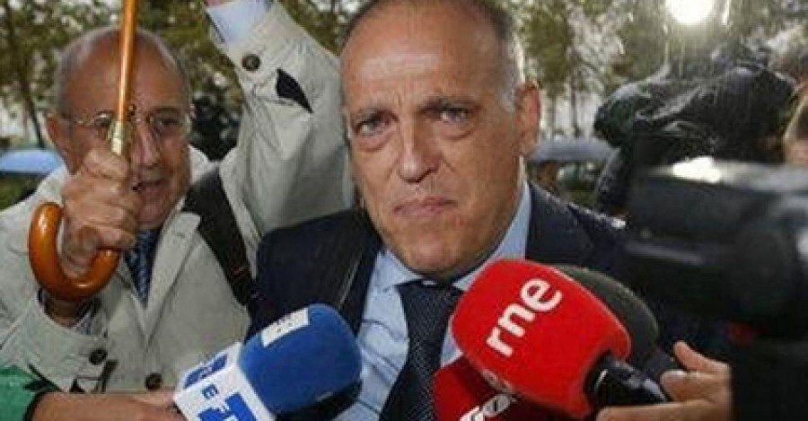 La extraña relación que Tebas tiene con 
el Fuenlabrada