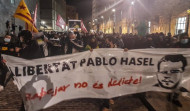 Unas 2.000 personas se manifiestan en Girona por el encarcelamiento de Pablo Hasel