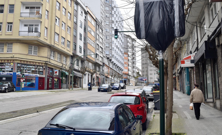 La velocidad se limitará a 30 kilómetros por hora en un carril de la ronda de Outeiro