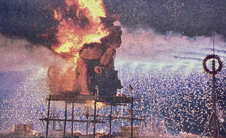 Hace 25 años: Temporal de nieve y quema del Momo