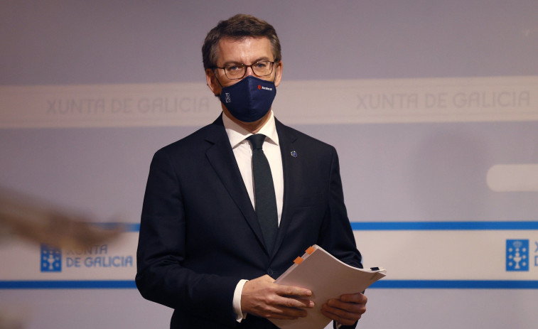 Feijóo niega discusiones internas en el PP sobre el liderazgo de Casado