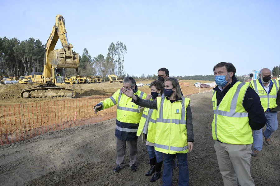 Los cuatro kilómetros en obras de la Vía Ártabra estarán en uso en 2022