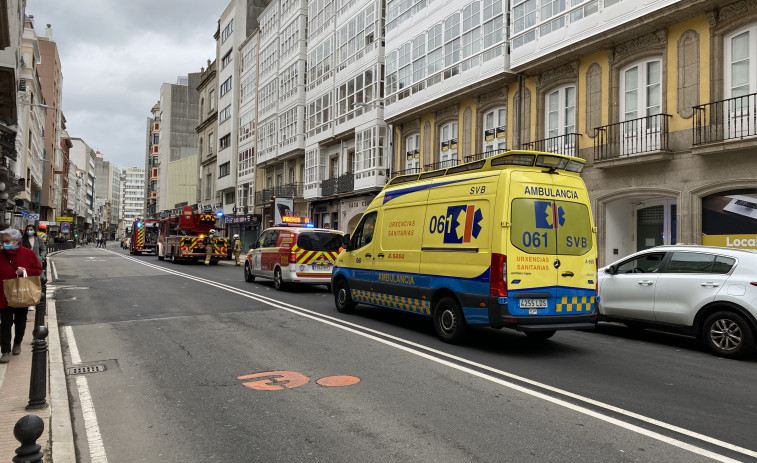 Los Bomberos cortaron San Andrés durante más de media  hora por un incendio