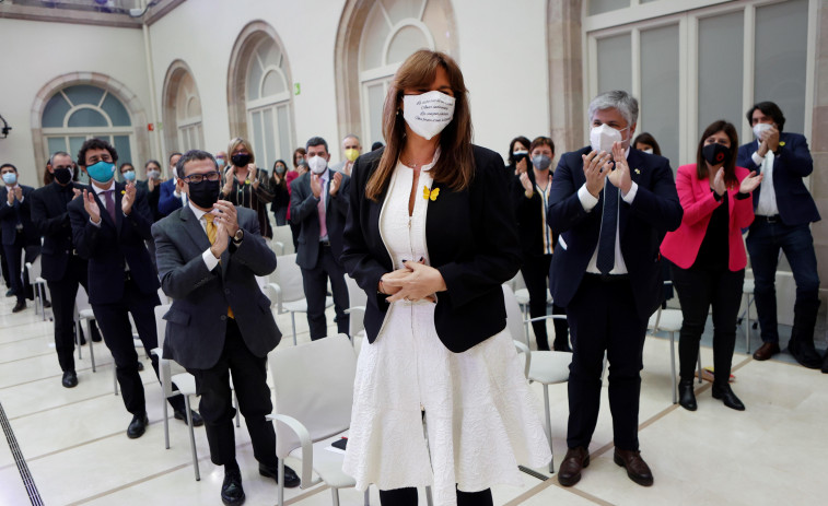 Laura Borrás, elegida nueva presidenta del Parlamento de Cataluña