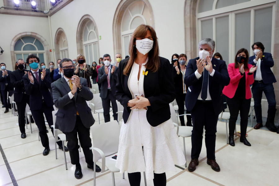 Laura Borrás, elegida nueva presidenta del Parlamento de Cataluña