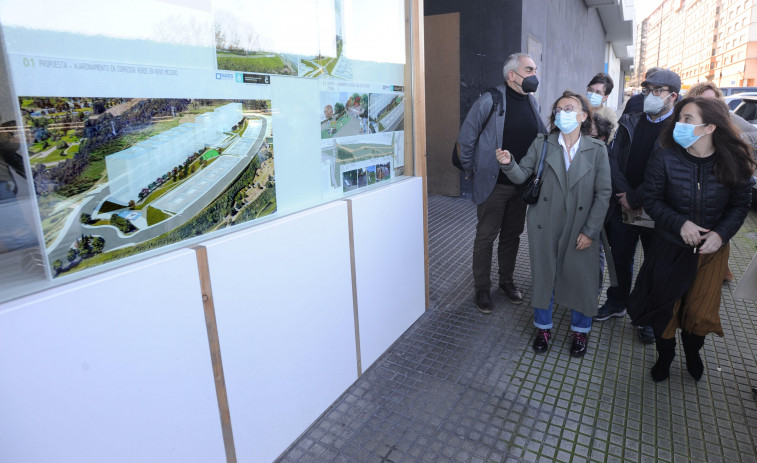 El corredor verde de Novo Mesoiro estará listo en verano tras seis años de espera