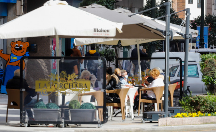 El gasto en restaurantes crece un 15% en Galicia tras decaer el estado de alarma