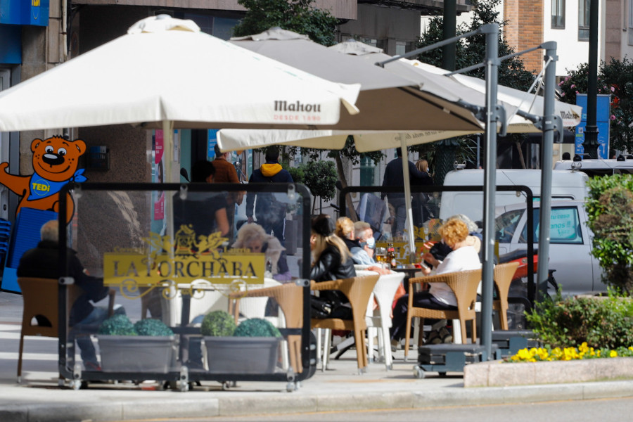 El gasto en restaurantes crece un 15% en Galicia tras decaer el estado de alarma