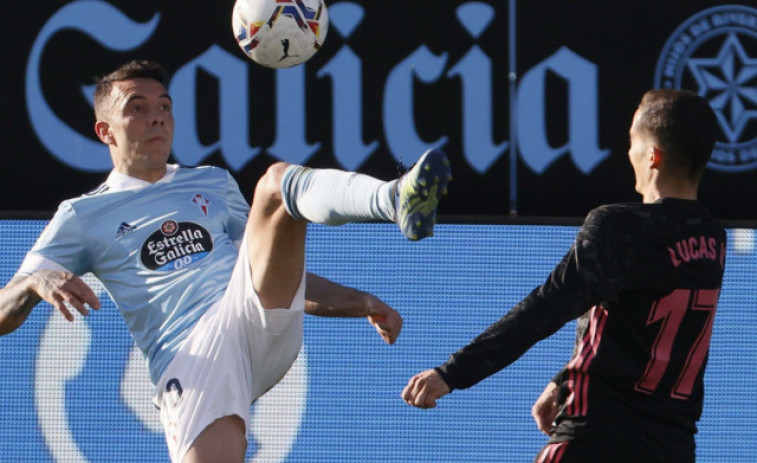 Benzema alarga en Vigo la persecución del Real Madrid