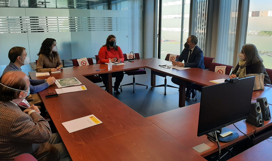 Bergondo apura el desbloqueo del proyecto para transformar en glorieta el cruce de Guísamo