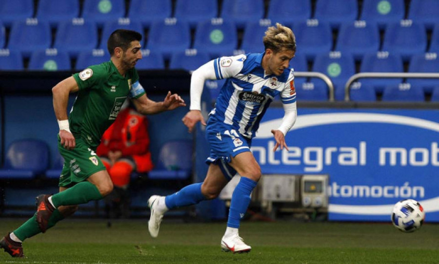 Borja Galán recibe el alta a tiempo para la visita al Numancia