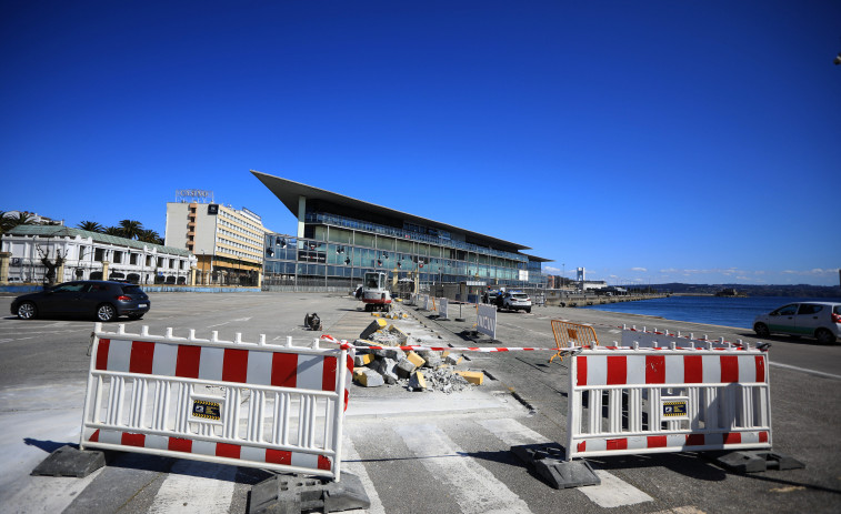 El muelle de Trasatlánticos se prepara para abrir al público