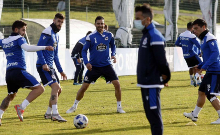 Miku, Uche, Derik y Héctor, ausentes en el entreno de esta mañana