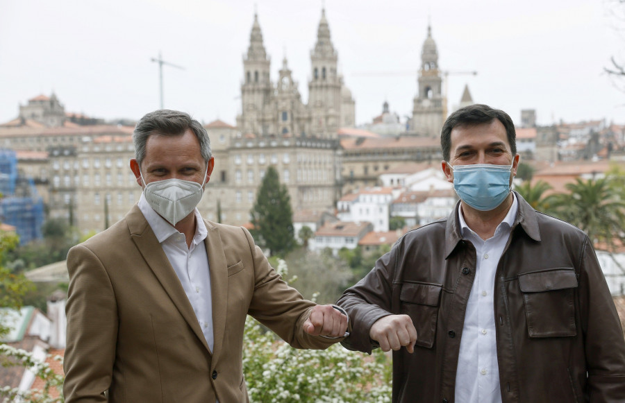 José Tomé elude hablar de renovación en el PSdeG tras el nombramiento de Miñones