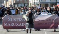 Cientos de personas protestan para reclamar justicia para las mujeres de A Maruxaina