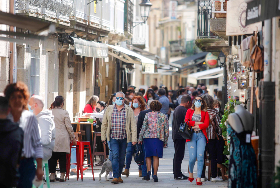 Repunte de contagios de Covid en Galicia con la presión hospitalaria estable