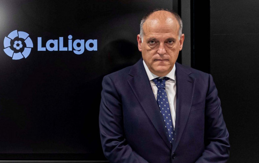 Tebas: "La situación del fútbol español no es buena pero tampoco catastrófica"