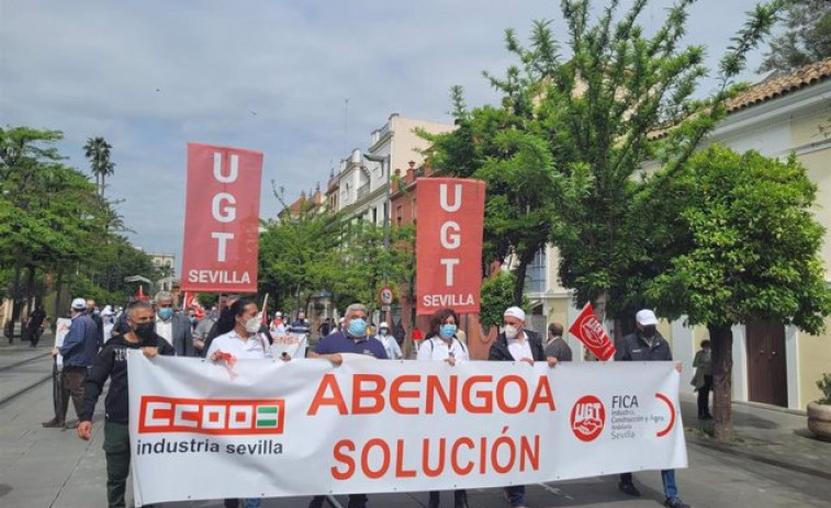 Trabajadores de Abengoa piden 