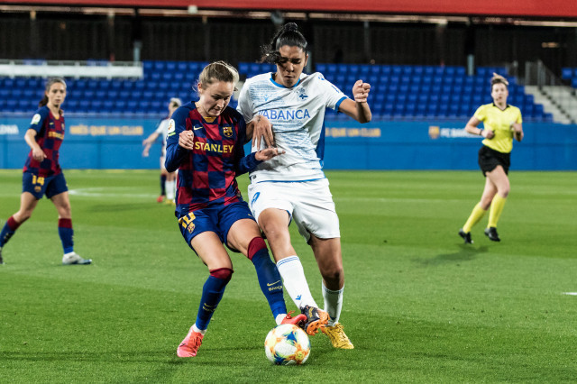 EuropaPress 2675763 GABRIELA GARCIA OF DEPORTIVO ABANCA COMPETES WITH 00465591