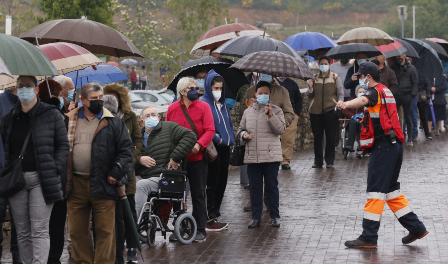 Los contagios y la presión hospitalaria vuelven a subir en Galicia