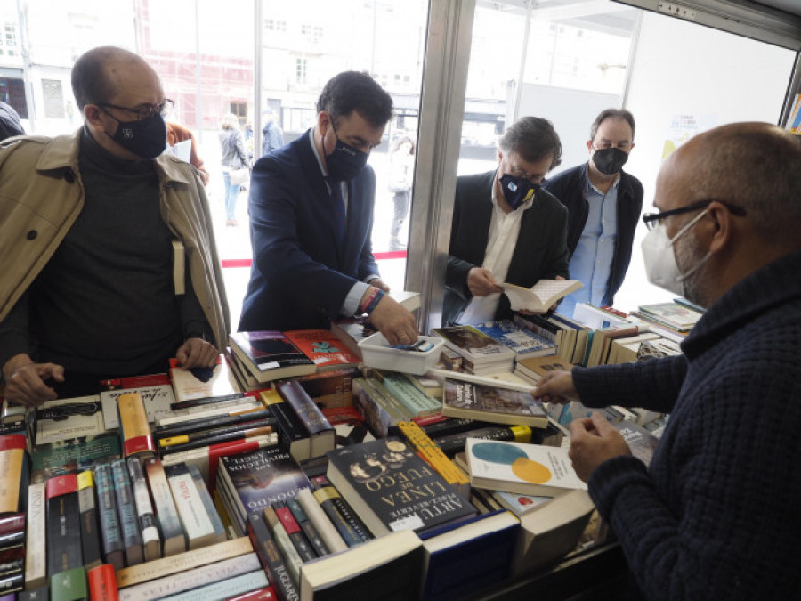 Abre la Feria del Libro de Ferrol, primera de 2021 en Galicia