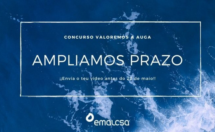 Emalcsa amplía el plazo para su concurso de vídeos sobre el uso responsable del agua