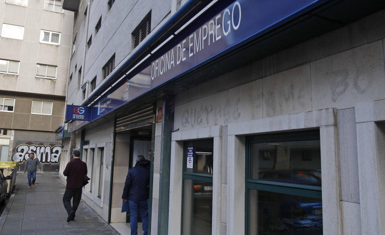 El paro baja en 670 personas en agosto en Galicia, un descenso del 0,4%
