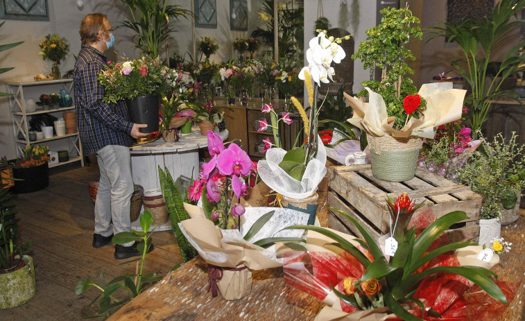 El Día de la Madre triunfa en las floristerías coruñesas, con un éxito rotundo de encargos