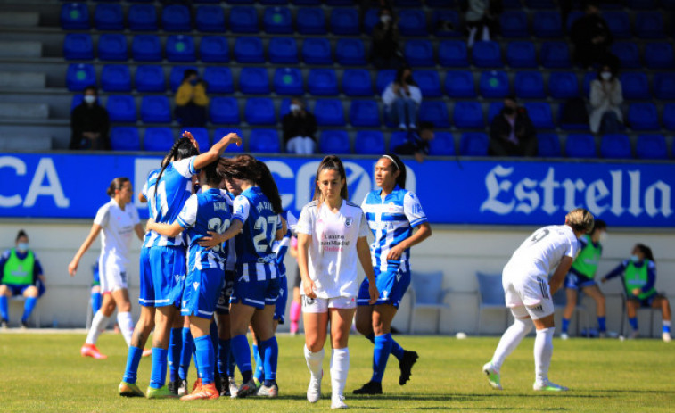 El Deportivo Abanca, sólido en defensa y efectivo en ataque, supera al Madrid CFF con claridad