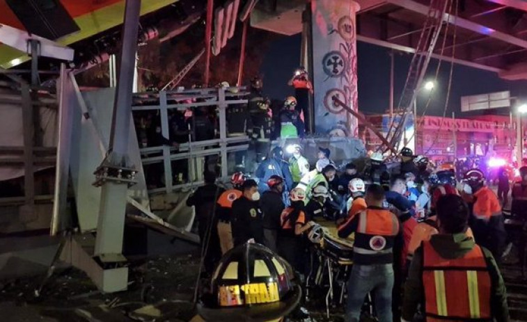 Comienza el peritaje en el accidente de Metro de México