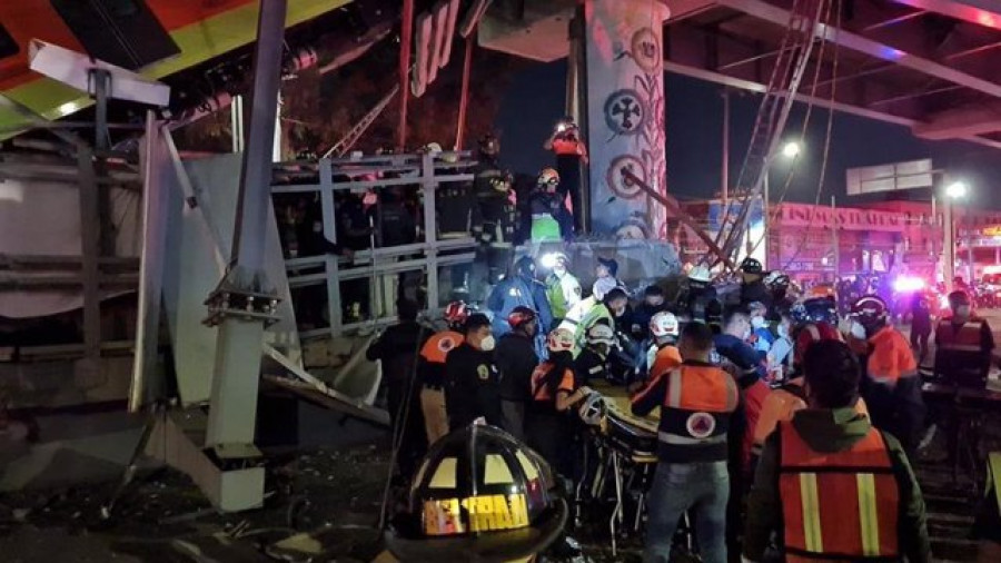 Comienza el peritaje en el accidente de Metro de México