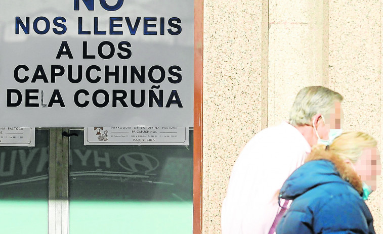 El padre Rosendo agradece la movilización para evitar el cierre del convento capuchino