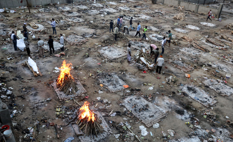 La India no logra doblegar la curva y se mantiene como el epicentro de la pandemia
