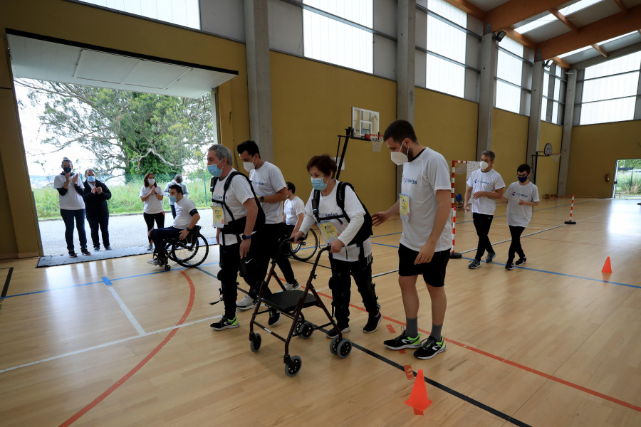 La carrera “Wings for life” conciencia sobre las lesiones de médula en Culleredo