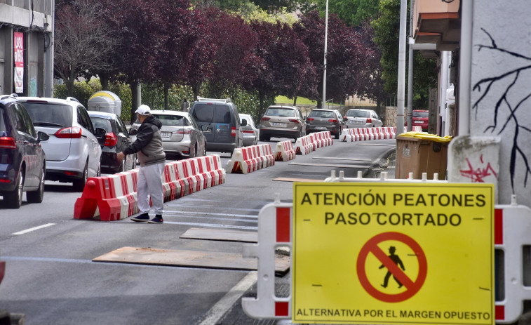 Las obras en el entorno de Solymar causan retenciones en los accesos