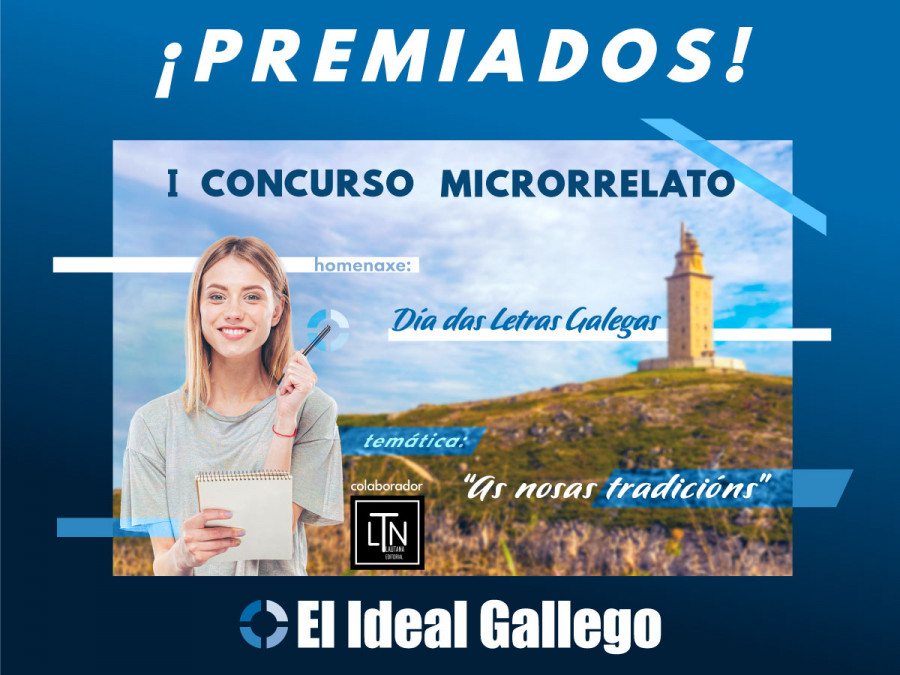 Estos son o gañador e os dous finalistas do “I Concurso Microrrelato Homenaxe ás Letras Galegas”