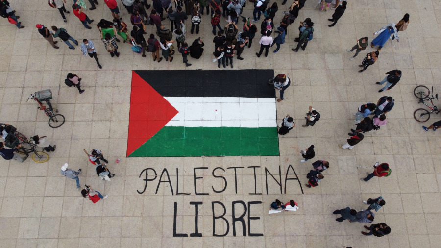 El Obelisco acogerá esta tarde una protesta a favor de Palestina