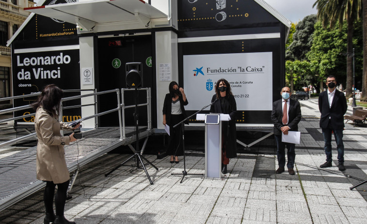 La Fundación La Caixa y A Coruña presentan una muestra dedicada a Da Vinci