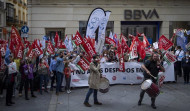 BBVA analizará un aumento de las recolocaciones internas para reducir los despedidos