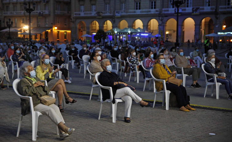 Galicia celebrará espectáculos al aire libre con 10.000 personas sentadas  y hasta 1.000 de pie