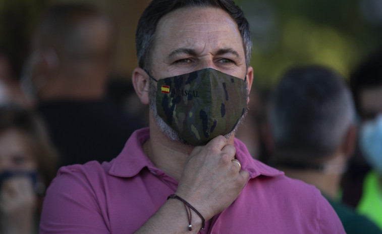 El nerviosismo de Santiago Abascal