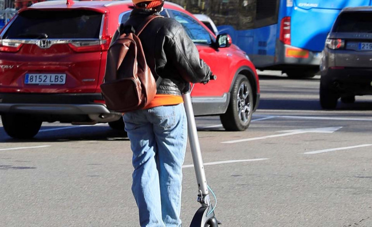 Tráfico, a favor del seguro obligatorio para patinetes