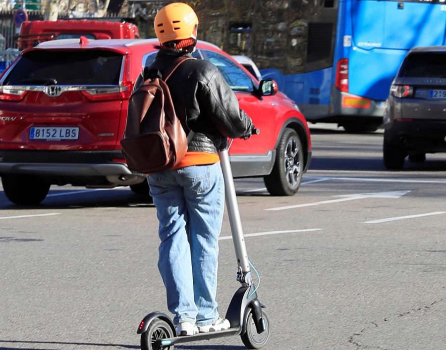 Tráfico, a favor del seguro obligatorio para patinetes